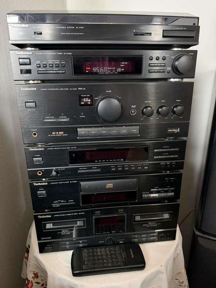 Chaîne audio Technics en très bon état !, TV, Hi-fi & Vidéo, Chaîne Hi-fi, Comme neuf, Enlèvement