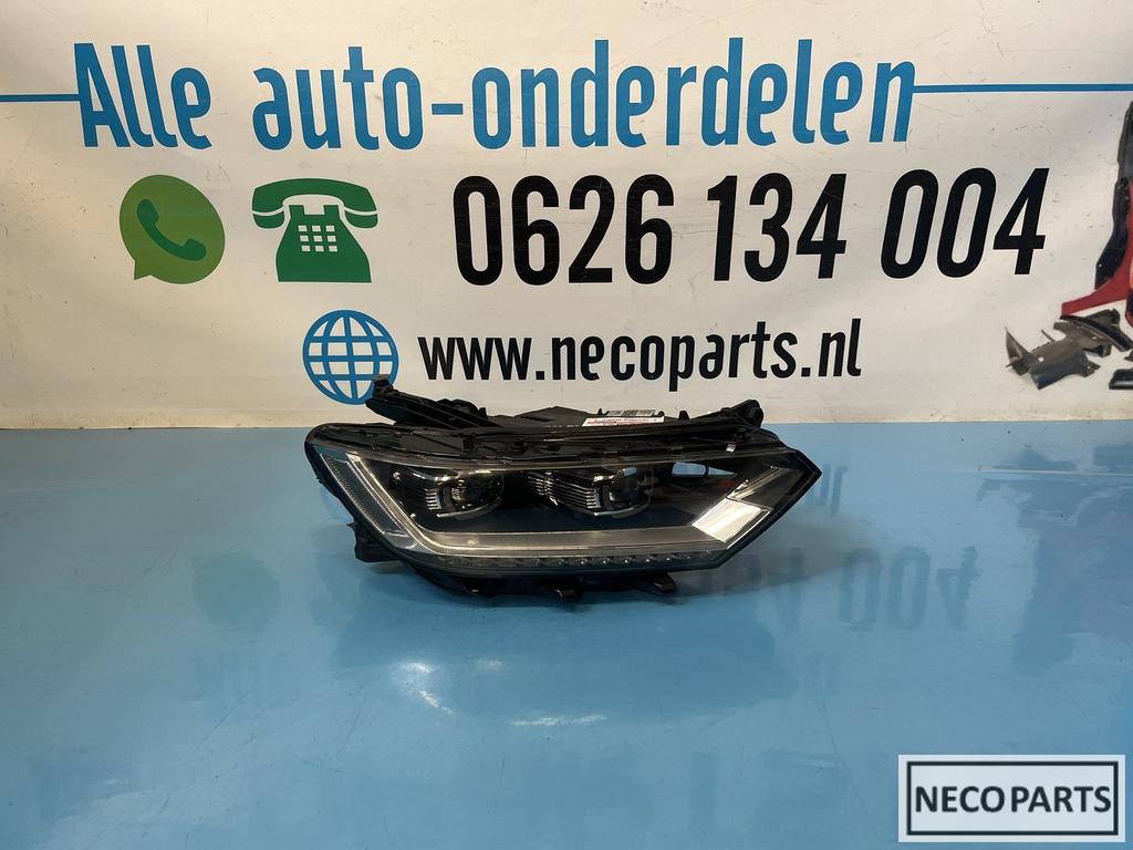 VOLKSWAGEN PASSAT 3G B8 KOPLAMP ORIGINEEL, Gebruikt, -, Volkswagen, -
