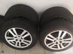 4 alu velgen met uniroyal winterbanden 205/55 R 16, Auto-onderdelen, Ophalen, Winterbanden, Velg(en)