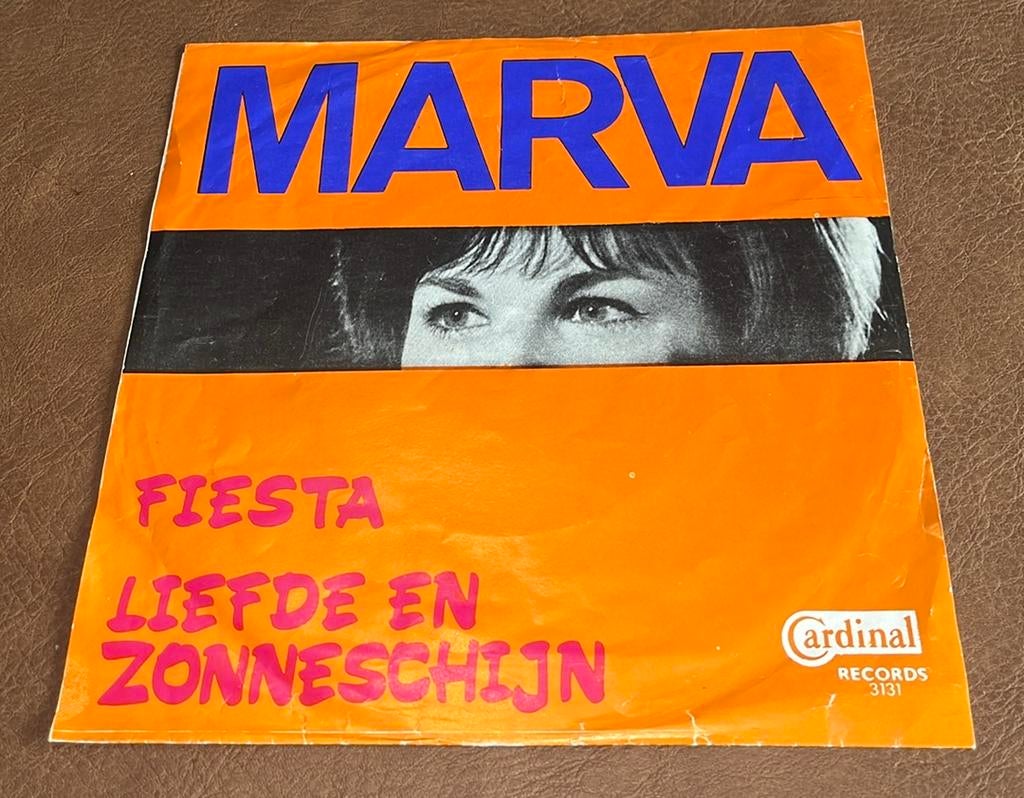 Marva ‎– Fiesta / Liefde En Zonneschijn - 7” vinyl single BE, Enlèvement ou Envoi, Utilisé
