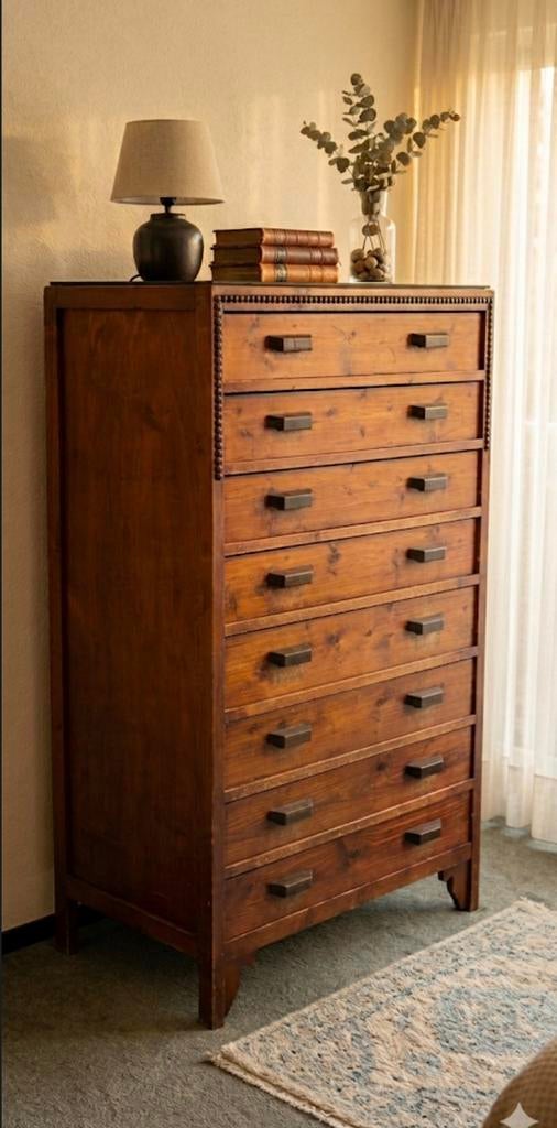 Vintage ladekast, Ophalen, Zo goed als nieuw