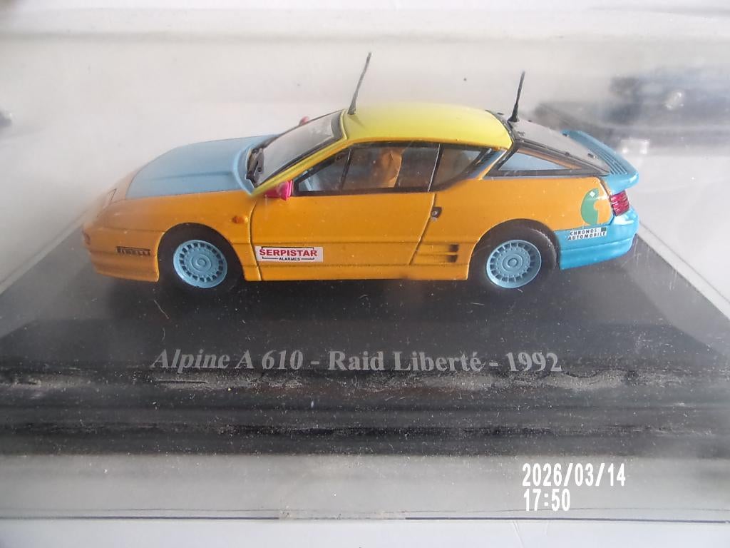 ALPINE A610 RAID LIBERTE 92.ELIGOR 1/43 NEUVE SCELLEE, Hobby & Loisirs créatifs, Voitures miniatures | 1:43, Neuf, Voiture, Autres marques