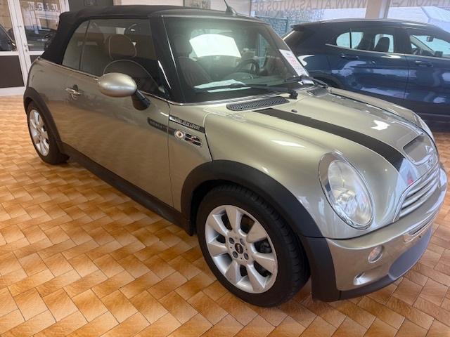 Mini Cooper S Cabrio Side Walk! Airco Leer PDC Cruise ALU!, Auto's, 4 zetels, 4 cilinders, Cabriolet, 1600 cc