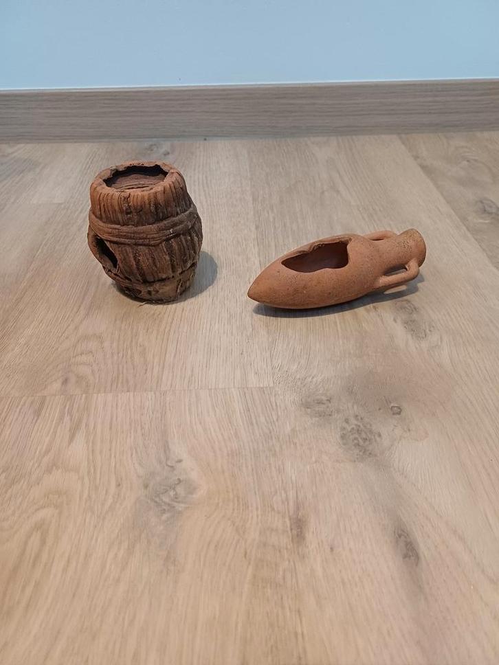 Aquuarium decoratie set 4 (5 euro per stuk), Dieren en Toebehoren, Vissen | Aquaria en Toebehoren, Zo goed als nieuw, Sierelement