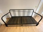 Divant lit IKEA en metal noir - état impeccable, Enlèvement, Noir