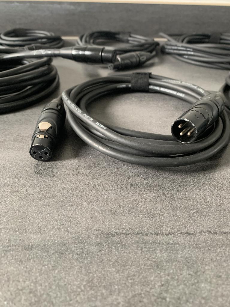 3-pin connector XLR, Ophalen of Verzenden, Gebruikt, Speaker of Versterker