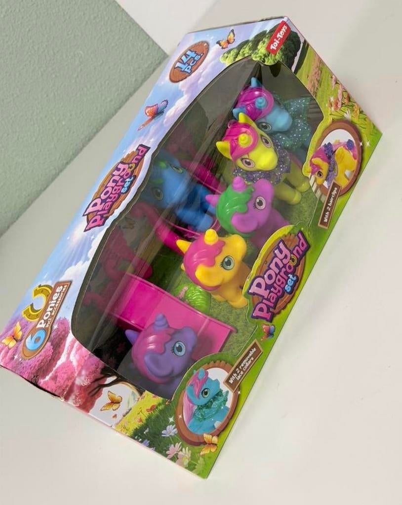 Dream Horse Unicorn Playground, jouet licorne 14 pièces, Enlèvement ou Envoi, Neuf, Garçon ou Fille