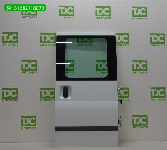 Ford Transit ('00-'14) dubbel cabine deur met ruit wit, Gebruikt, Ford, Deur, Achter