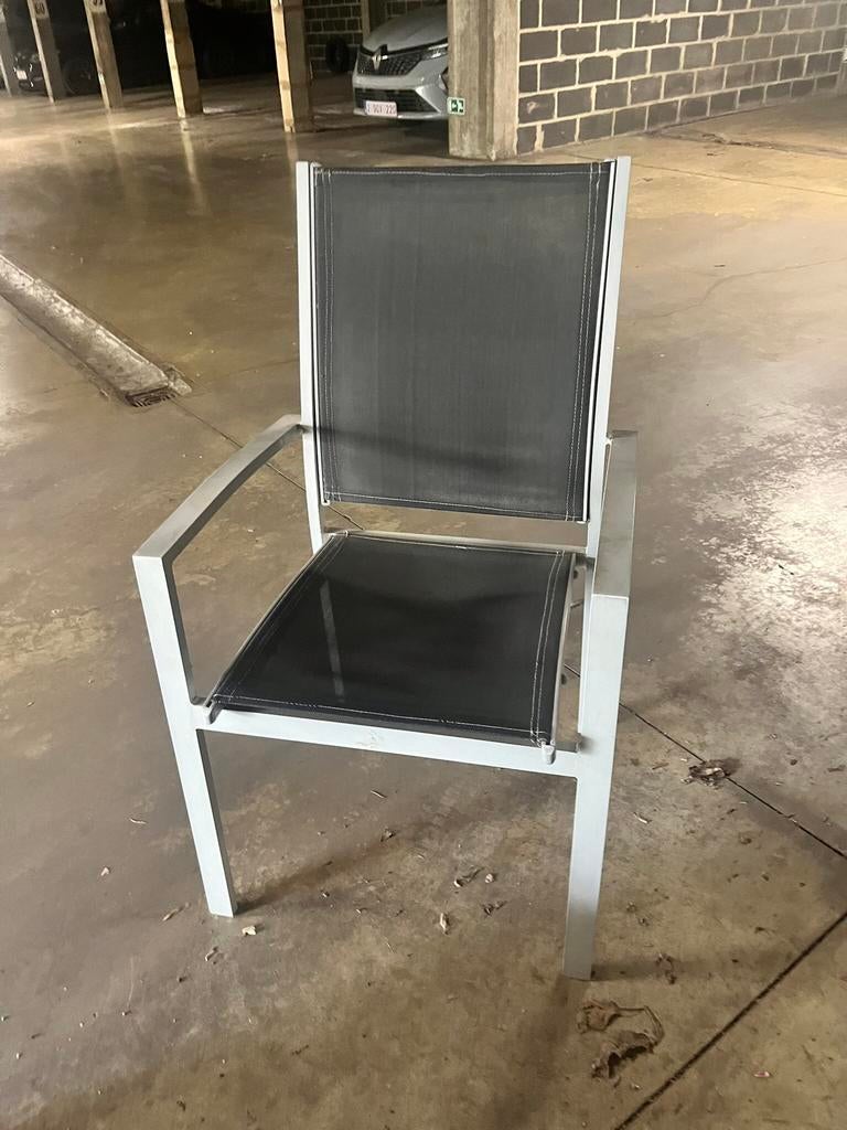 2 chaises jardin, Enlèvement, Utilisé, Aluminium