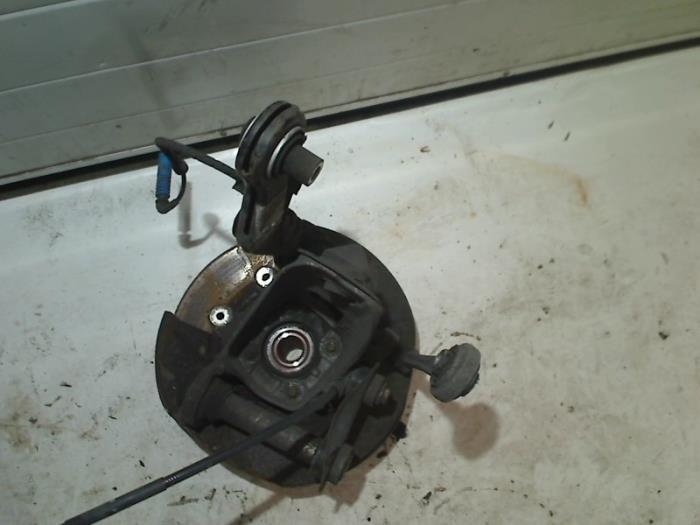 Fusee links-achter van een BMW X5, Auto-onderdelen, Ophanging en Onderstel, BMW, Gebruikt, 3 maanden garantie, Ophalen of Verzenden