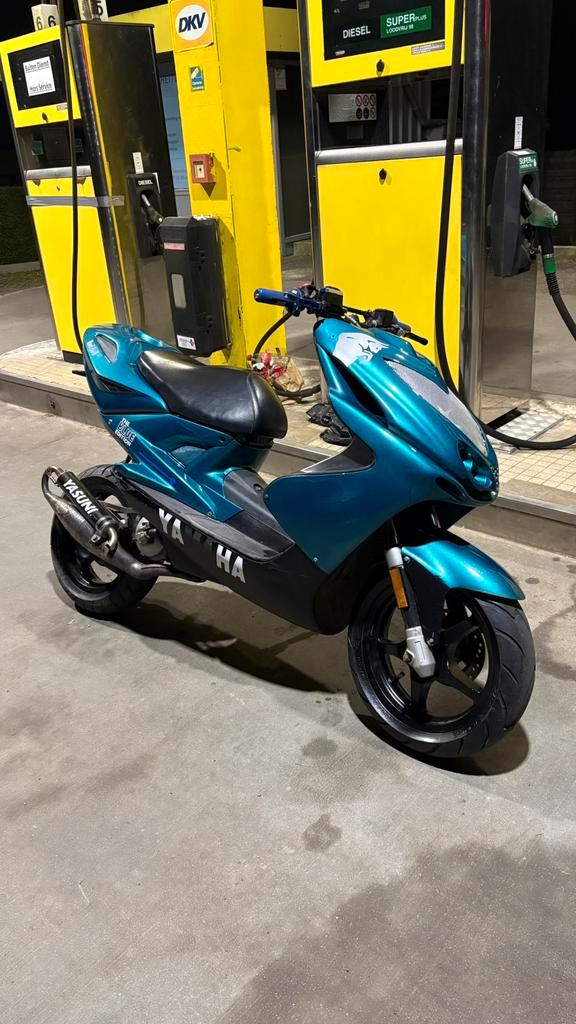 Yamaha Aerox A klasse 70cc malossi scooter brommer, Fietsen en Brommers, Scooters | Yamaha, Zo goed als nieuw, Aerox, Klasse A (25 km/u)