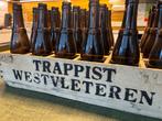 Authentieke houten krat Trappist Westvleteren met 24 flesjes, Verzamelen, Ophalen, Gebruikt, Flesje(s), Overige merken