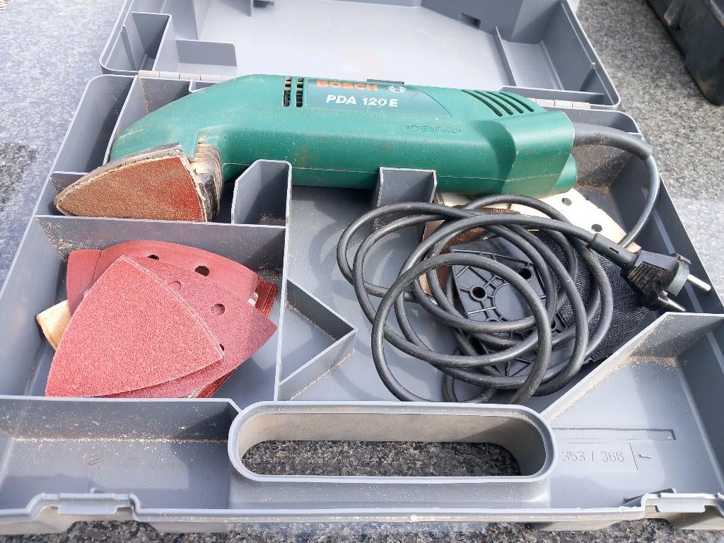 Delta schuurmachine, Bricolage & Construction, Outillage | Ponceuses, Enlèvement, Utilisé, Ponceuse circulaire