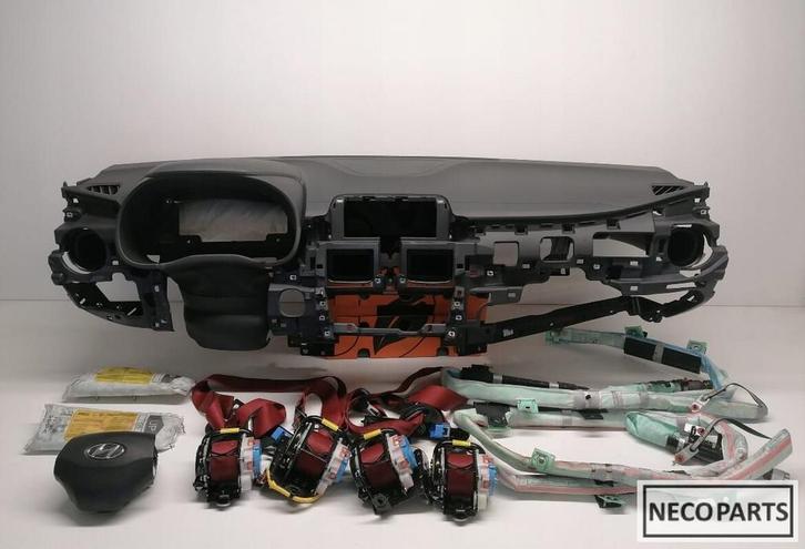 HYUNDAI KONA AIRBAG AIRBAGSET ORGINEEL OP AANVRAAG, Autos : Pièces & Accessoires, Tableau de bord & Interrupteurs, Hyundai, Utilisé