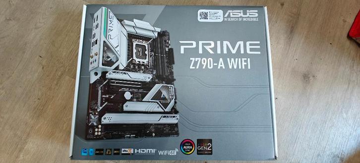I7 13700k( sealed) + asus prime z790-a wifi, Computers en Software, Processors, Zo goed als nieuw, Ophalen of Verzenden