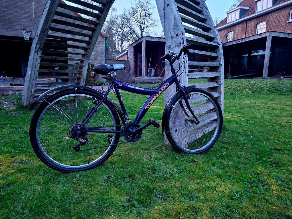 MTB jongensfiets, Ophalen