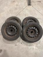 Winterbanden met velgens 4x108, Auto-onderdelen, Ophalen, Winterbanden, Velg(en)