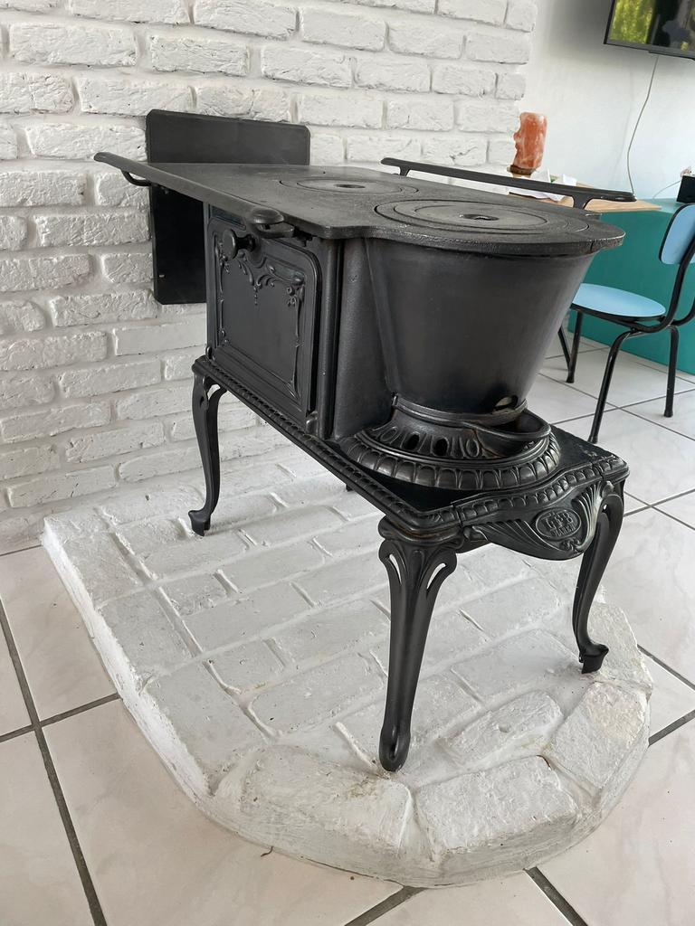 Kachel, Huis en Inrichting, Kachels, Ophalen, Gebruikt, Vrijstaand, Overige soorten