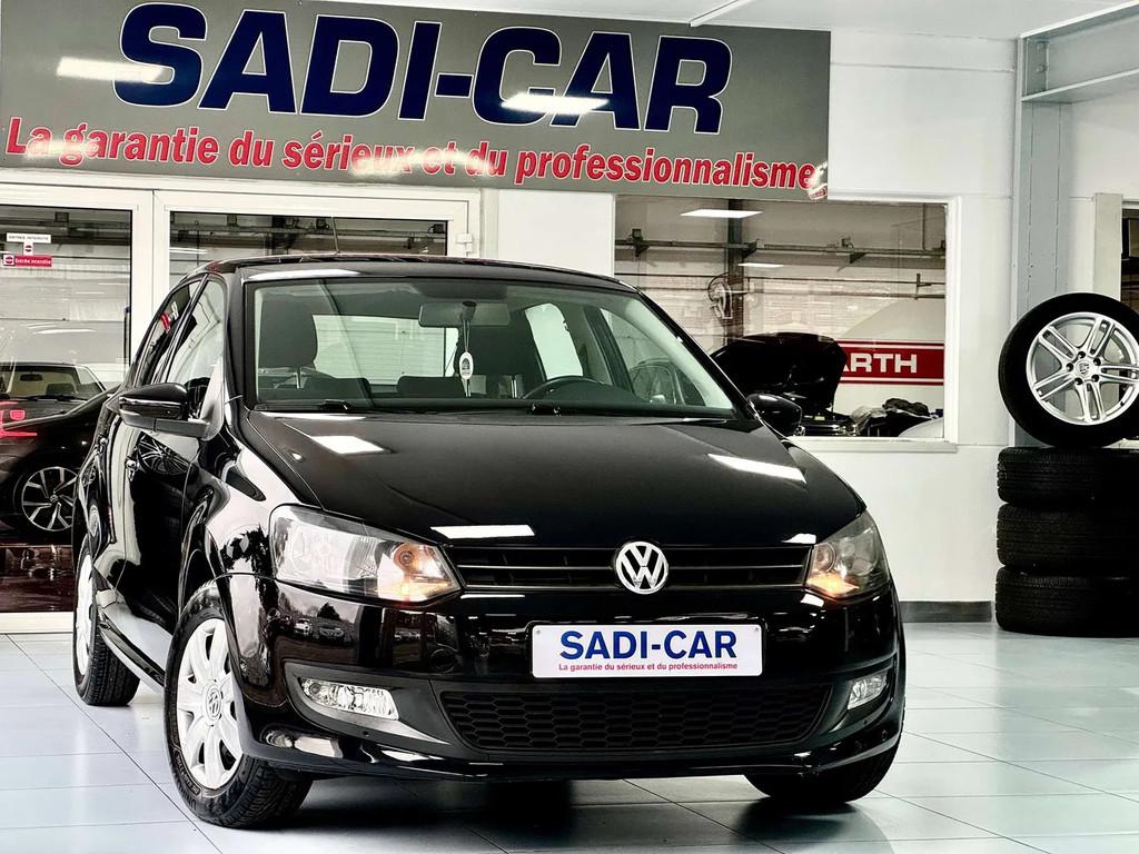 Volkswagen Polo 1.2 CR TDi 75cv 5 PORTES - Comfortline, Auto's, Euro 5, Stof, Zwart, 1199 cc