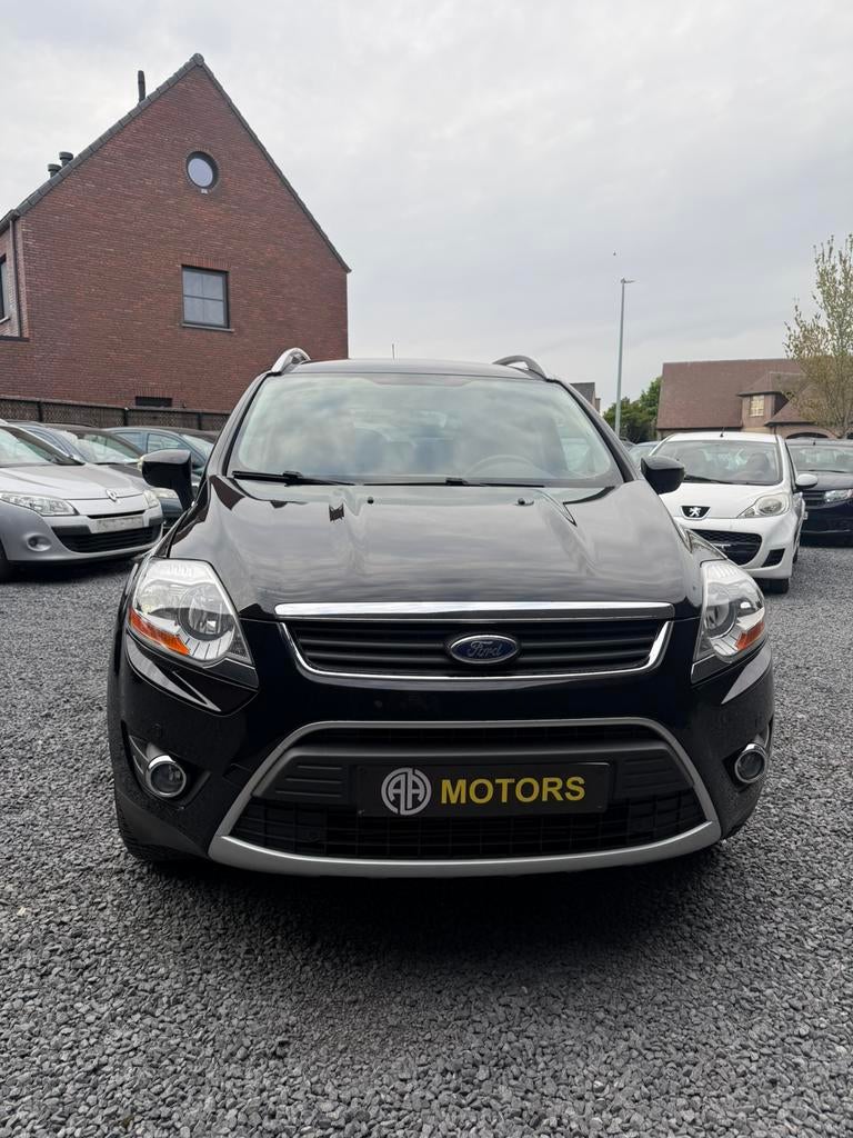 Ford Kuga 2.0 Diesel (eind 2011) – Slechts 48.000 km, Auto's, Ford, Euro 5, 4 cilinders, Zwart, Bedrijf