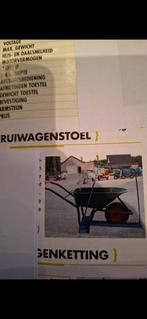 kruiwagenstoel, Ophalen, Zo goed als nieuw