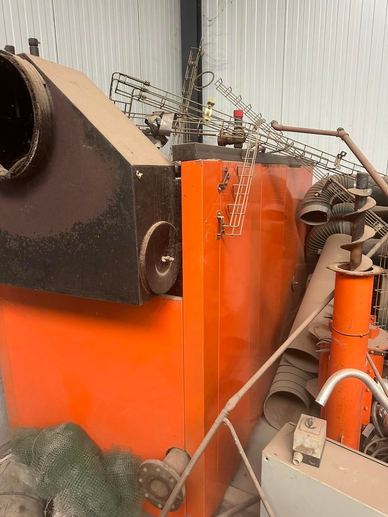 Industriele hout kachel, Maison & Meubles, Poêles, Enlèvement, Comme neuf, Bois, Poêle à bois