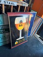Leffe Bier oude reclame lichtbak, Verzamelen, Ophalen, Gebruikt, Reclamebord, Plaat of Schild, Leffe