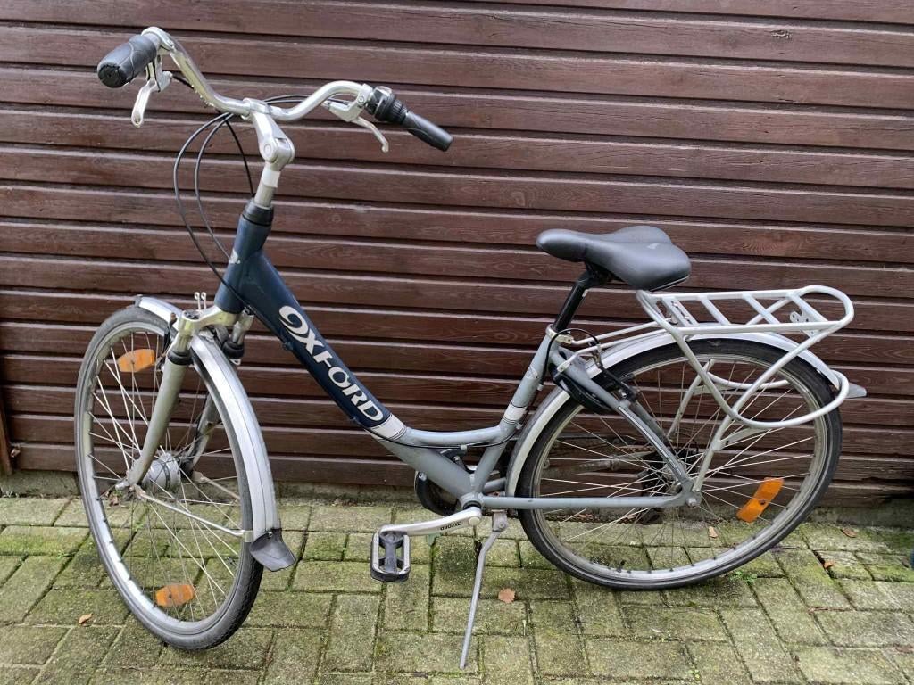 Oxford damesfiets, Gebruikt, Velgrem, Versnellingen, Minder dan 47 cm