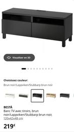 Meuble tv besta ikea, 25 à 50 cm, Moins de 100 cm, Comme neuf, 100 à 150 cm