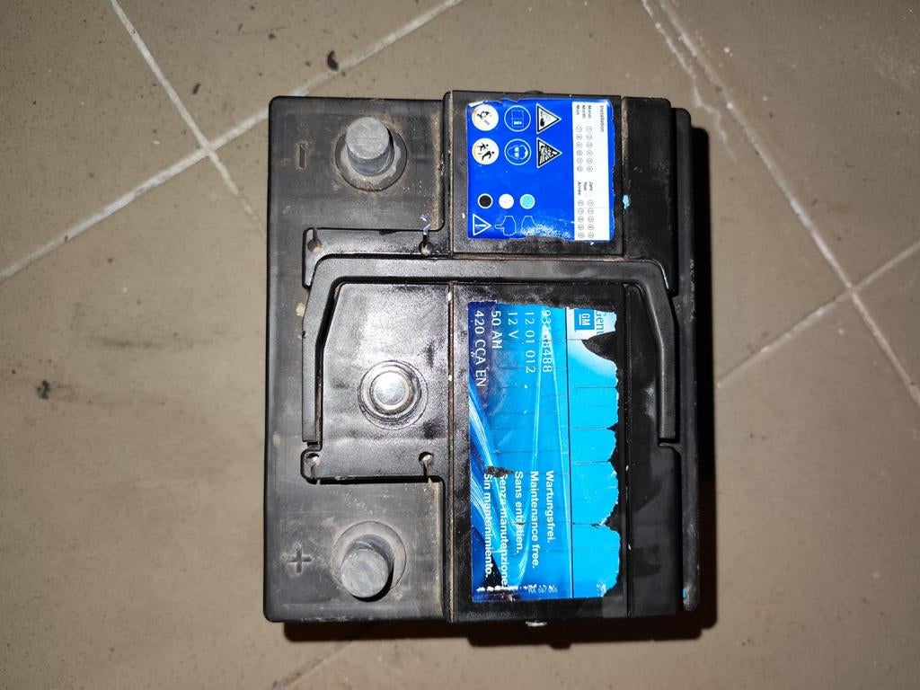 50Ah batterij gemaakt in Duitsland te koop, Ophalen of Verzenden