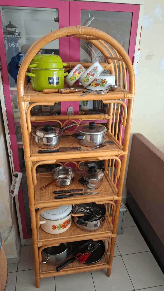 Banboe Rek topstaat, Ophalen of Verzenden, Zo goed als nieuw