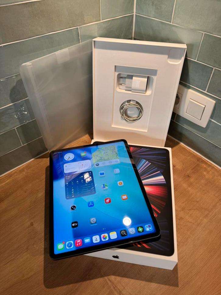 iPad Pro 12.9” / 12.9 inch 5e generatie M1 512GB Wi-Fi, Computers en Software, Apple iPads, Zo goed als nieuw, Apple iPad Pro