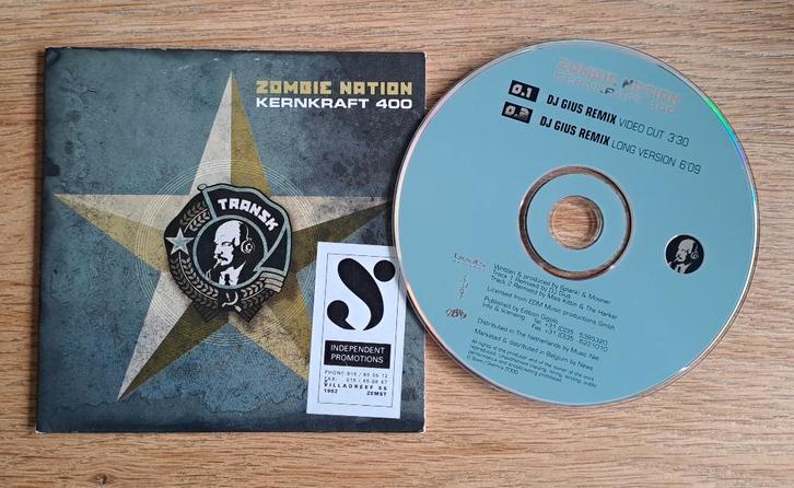Kernkraft 400 - Zombie Nation, CD & DVD, CD Singles, Utilisé, Dance, 1 single, Enlèvement ou Envoi