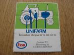 Sticker Esso Tractor Unifarm 8,5 x 9,5 cm, Verzamelen, Stickers, Ophalen of Verzenden, Nieuw, Overige typen