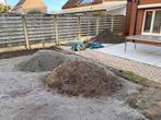 GRATIS - aarde en grind, Tuin en Terras, Grind, Keien en Split, Ophalen, Zo goed als nieuw, Grind