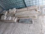 Boordstenen & betonnen platen – stevige partij, bieden mag, Tuin en Terras, Ophalen, Gebruikt, 25 cm of meer, Border