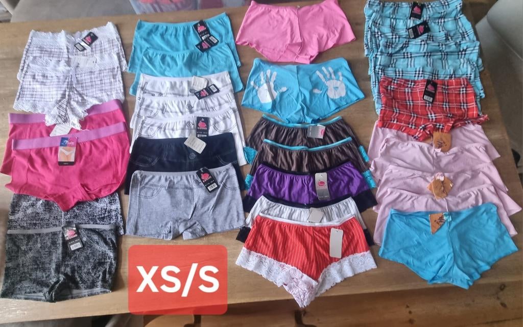 Partij NIEUW Damesondergoed - 150 Stuks - Diverse Maten, Ophalen of Verzenden, Overige kleuren, Slip