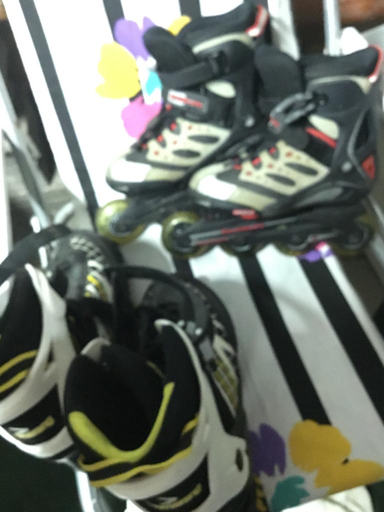 Skeelers maten 40/41/42 // 4 paar in goede staat, Sport en Fitness, Skeelers, Ophalen, Zo goed als nieuw, Kinderen