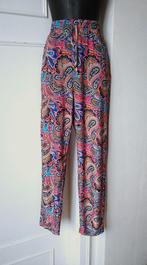 Vrolijke, comfortabele broek met paisley motief, mt L, Overige kleuren, Maat 42/44 (L), Ophalen of Verzenden, Zo goed als nieuw