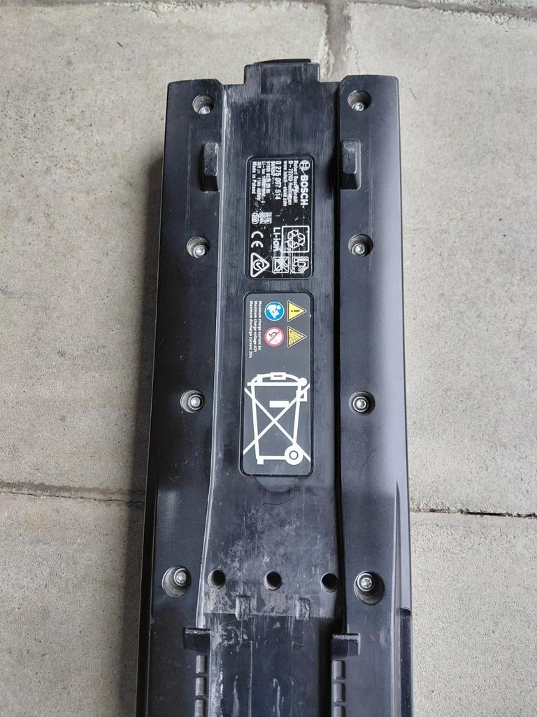 Defect batterij bosch, Ophalen