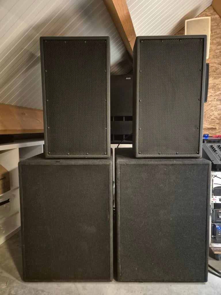 Speakerset EV B&C !, Audio, Tv en Foto, Luidsprekerboxen, Ophalen