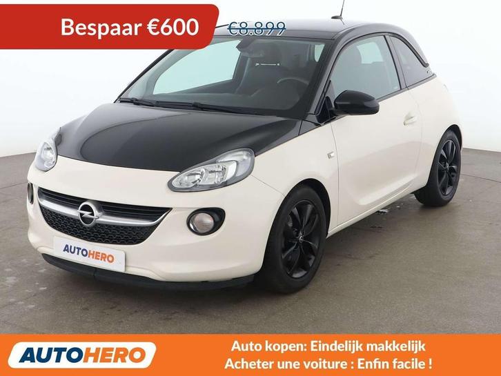 Opel ADAM 1.2 Black Jack (bj 2017), Auto's, Opel, Te koop, ADAM, ABS, Airbags, Airconditioning, Android Auto, Apple Carplay, Bluetooth