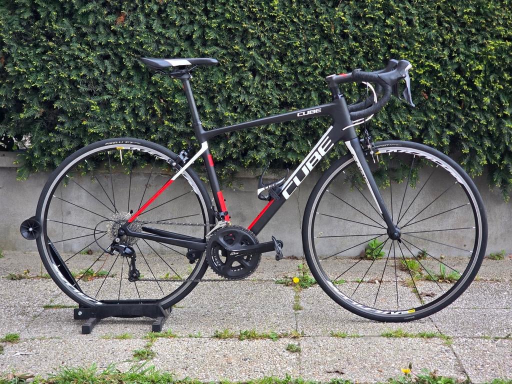 Cube Attain GTC carbone Shimano 105 - Très bon état, Enlèvement, Carbone