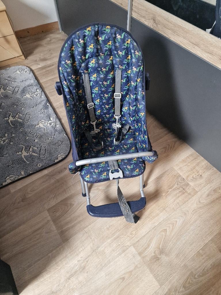 Chaise bébé, Enlèvement, Utilisé, Chaise pliante, Plateau amovible