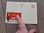 Onbeschreven briefkaart, met reclame Levis + postzegel 2 Bf., Ophalen of Verzenden