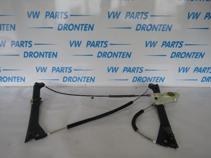 Ruitmechaniek 2Deurs rechts-voor van een Volkswagen Polo, Gebruikt, -, Volkswagen, -