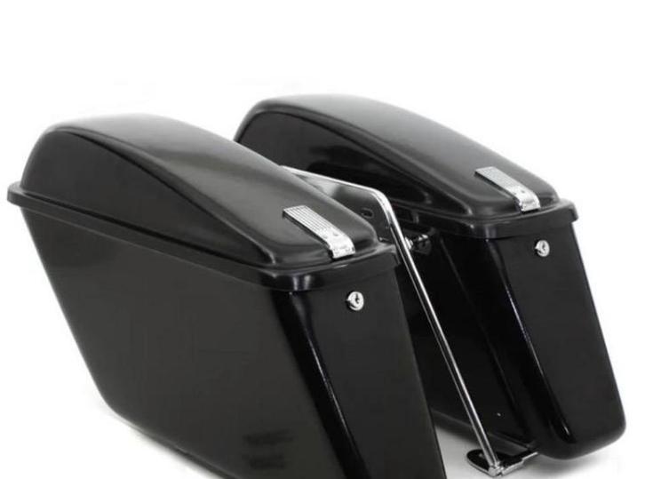 Shovelhead panhead koffers Harley, Motoren, Accessoires | Koffers en Tassen, Gebruikt, Verzenden