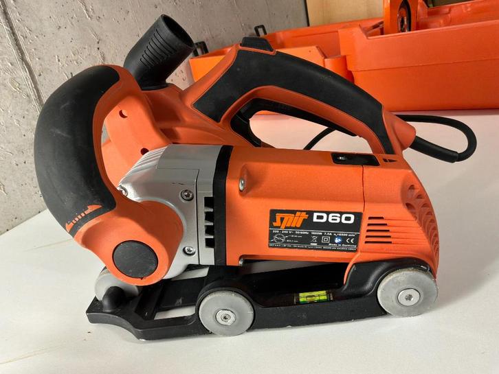 Spit D60 Muurfrees sleuvenfrees diamant slijpschijf alsnieuw, Doe-het-zelf en Bouw, Gereedschap | Slijpmachines, Zo goed als nieuw