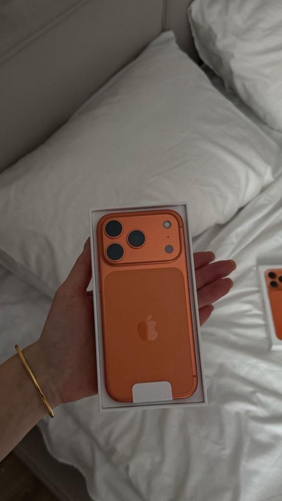 iPhone 17 Pro Orange – 256 Go, IPhone 17, Comme neuf, Enlèvement, Orange