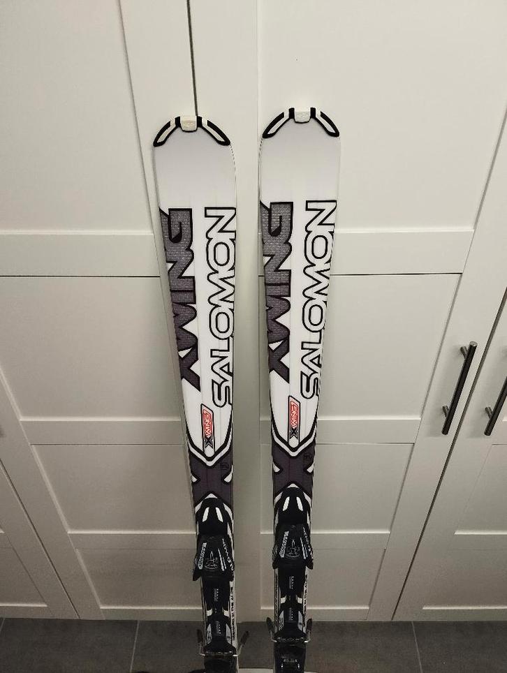 Skiën, Sport en Fitness, Skiën en Langlaufen, Gebruikt, Ski's, Ski, Salomon, 160 tot 180 cm, Ophalen